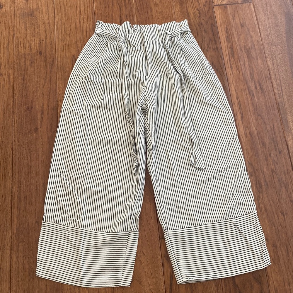 Flared flowy beach pants.